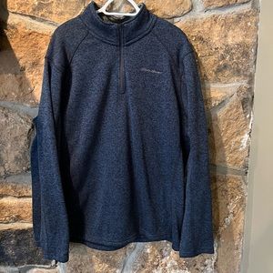 EUC Eddie Bauer Half-Zip Sweater ~ Size XXL